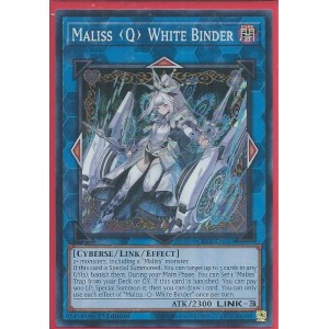CRBR-EN019 Maliss Q White Binder – Super Rare CRBR-EN019 Maliss Q White Binder – Super Rare